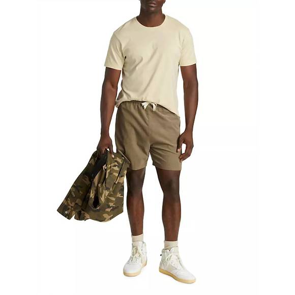 NEW FRAME light weight cord shorts in dark beige - Picture 4 of 5